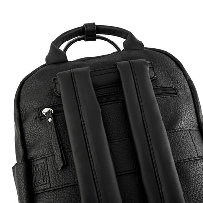 Mercier Black Large Notebook Backpack