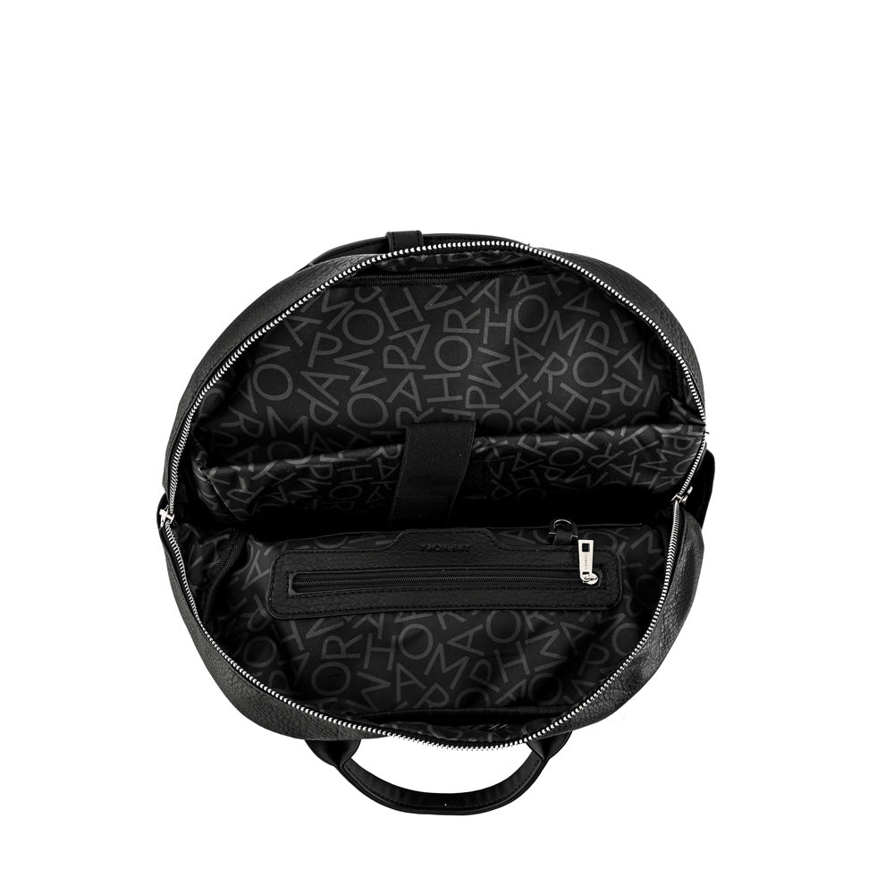 Mercier Black Large Notebook Backpack