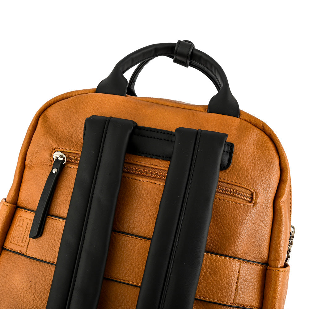 Mercier Camel Large Notebook Backpack