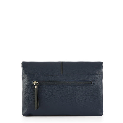 Small dark blue dupont crossbody wallet