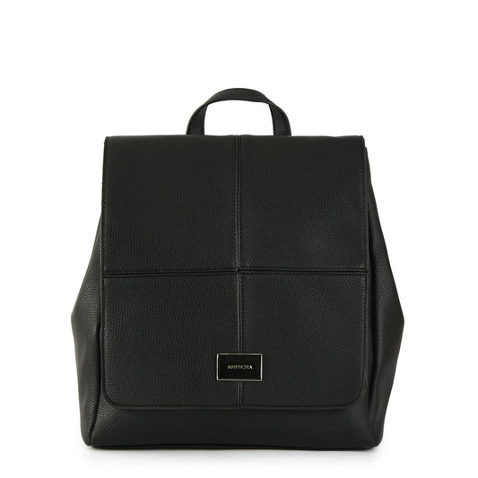 Medium Black Dupont Backpack