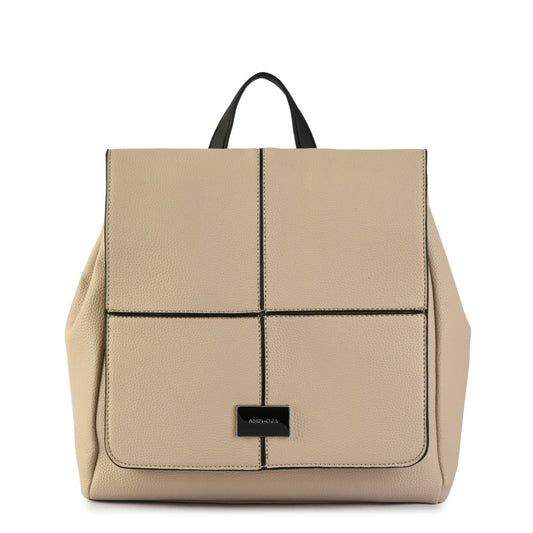 Medium Beige Dupont Backpack
