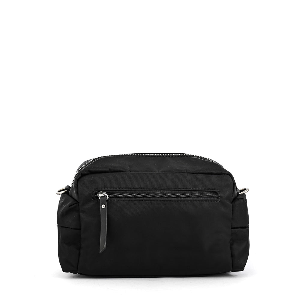 Berta medium black crossbody wallet