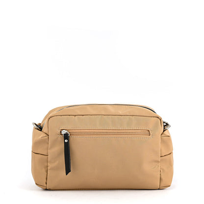 Medium beige Berta crossbody bag