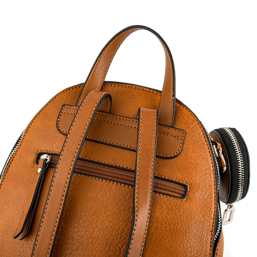 Small Garnier Brown Backpack