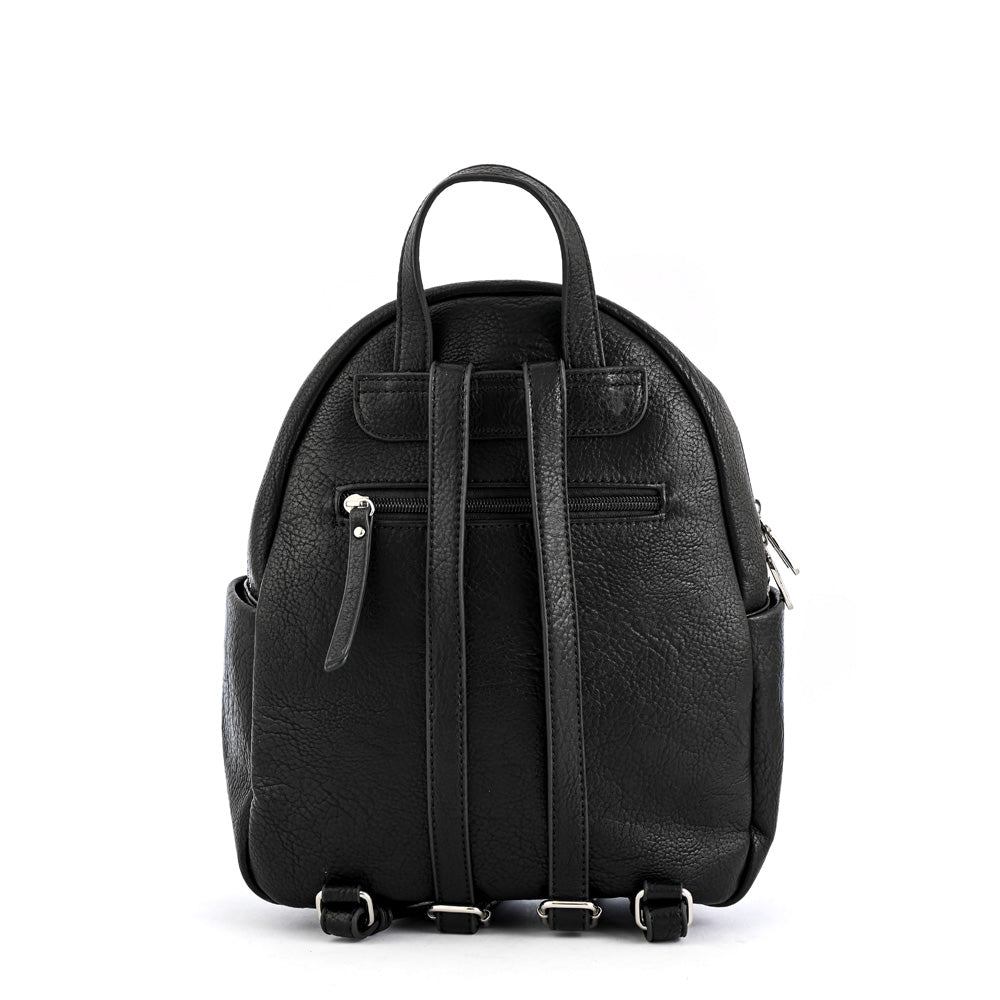 Small Marie Black Backpack