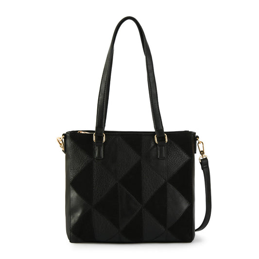 Wallet Two Handles Three divisions large black bonnet