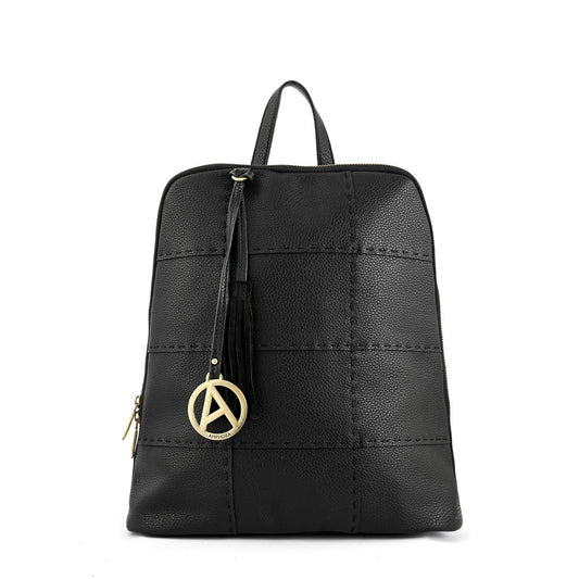 Robin Black Medium Backpack