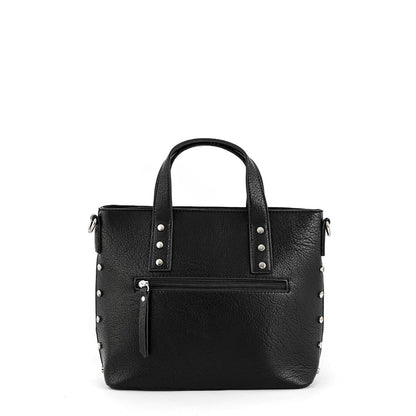 Meyer black medium crossbody wallet