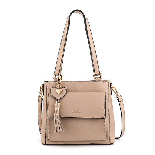 Wallet Two Handles Three small divisions roy taupe