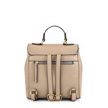 Roy Taupe Small Lid Backpack
