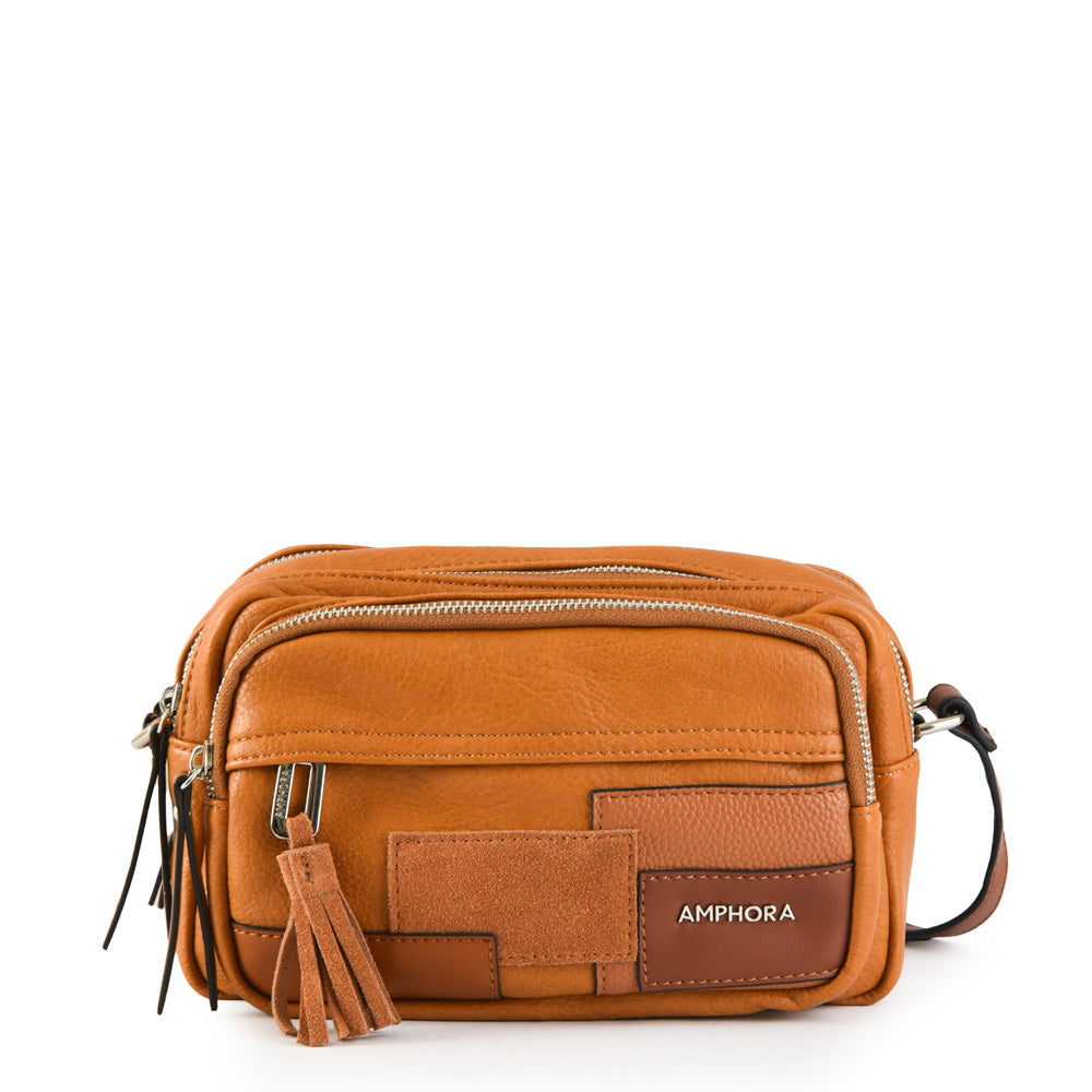 Birty camel medium crossbody bag