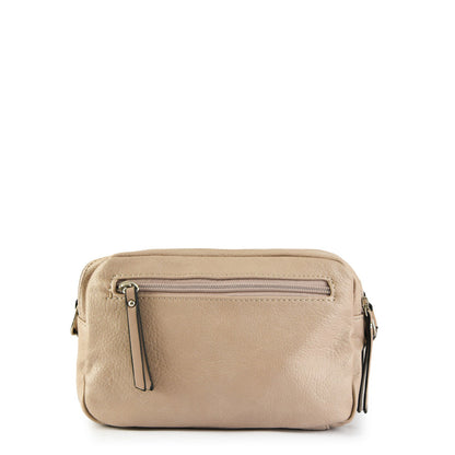 Birty taupe medium crossbody bag