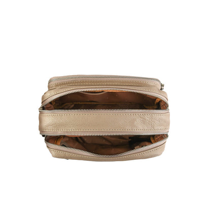 Birty taupe medium crossbody bag