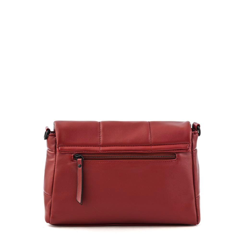 Crossbody bag with medium burgundy Mayra cover