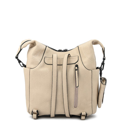 Zaha medium off-white backpack