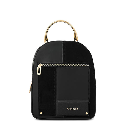 Medium Black Jane Backpack