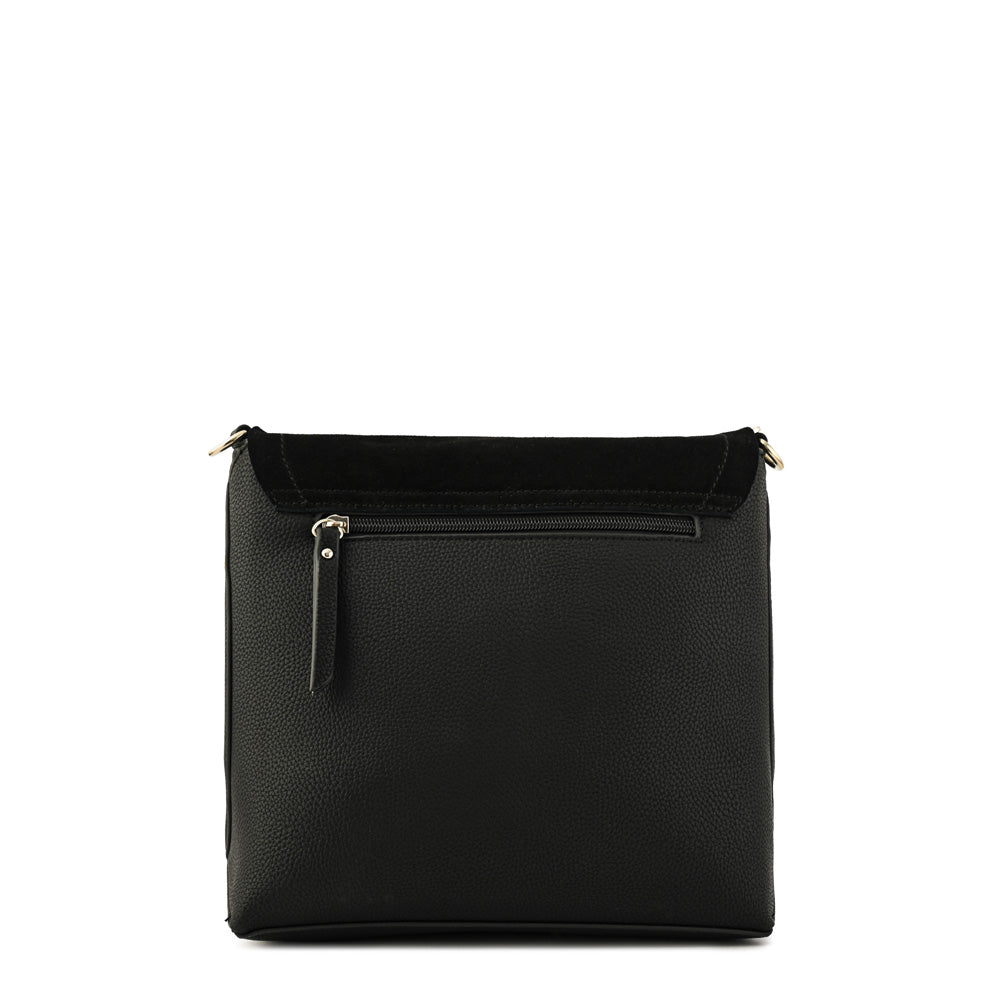 Black Becca Medium Flip Crossbody Wallet