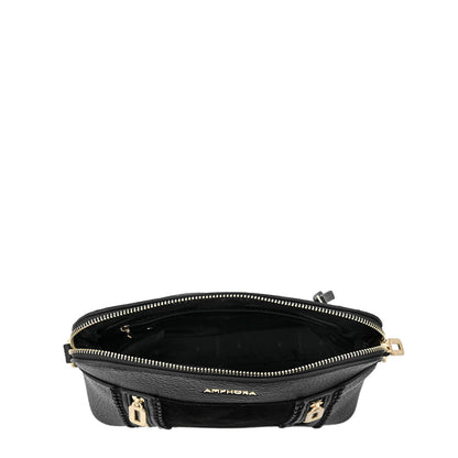 Bertina medium black shoulder bag