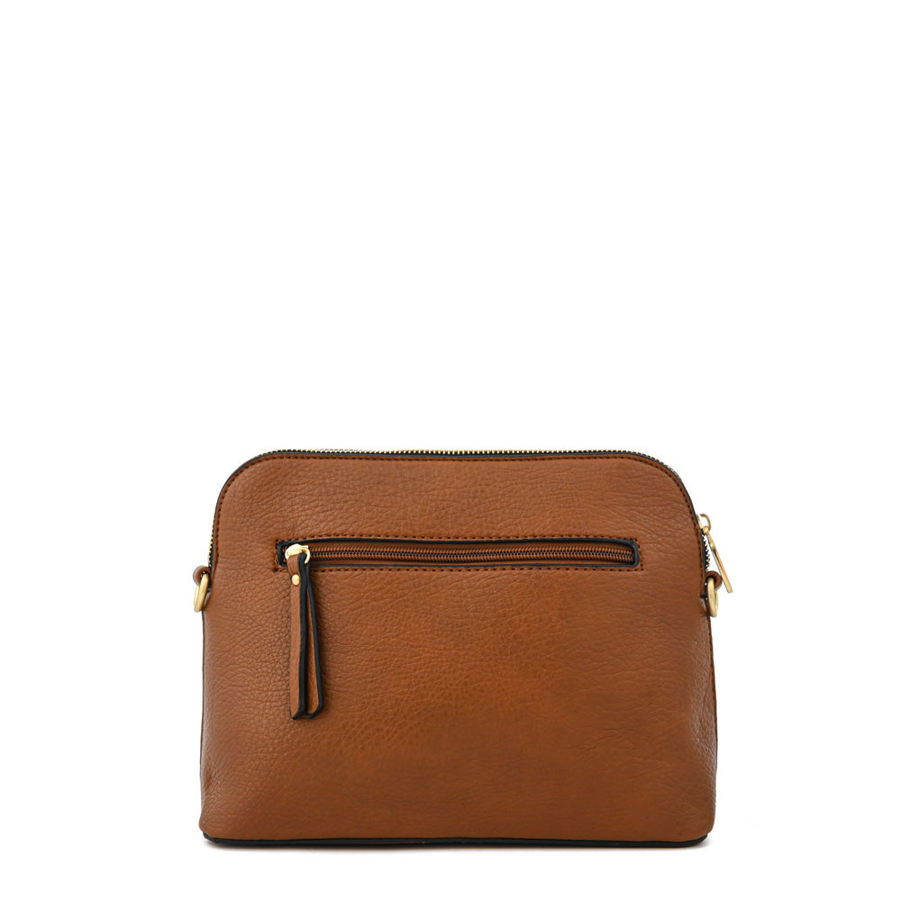 Bertina medium brown shoulder bag