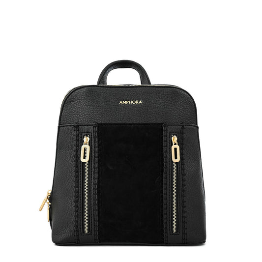 Bertina medium black backpack