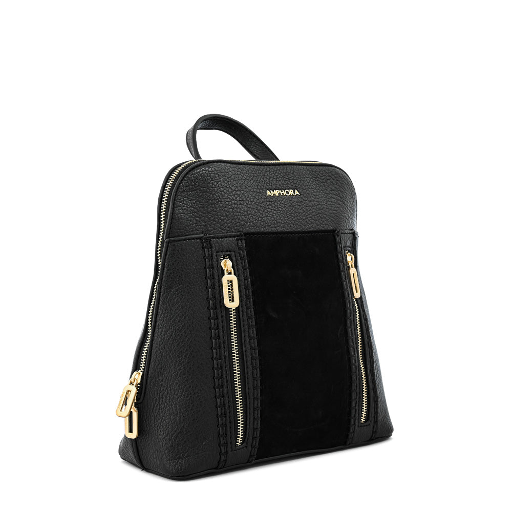 Bertina medium black backpack