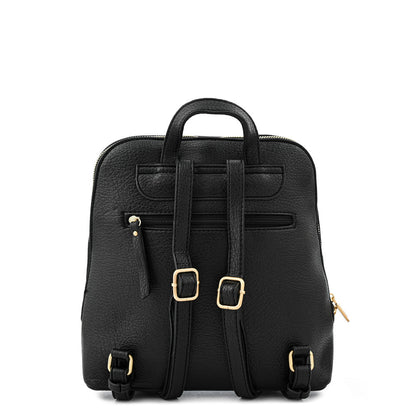 Bertina medium black backpack