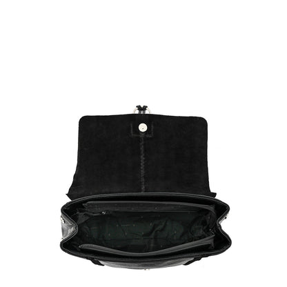 Black daila medium lid backpack