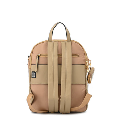 Medium beige mei notebook backpack