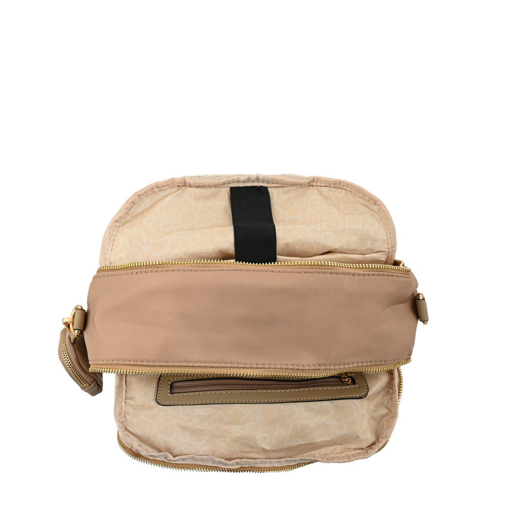 Medium beige mei notebook backpack