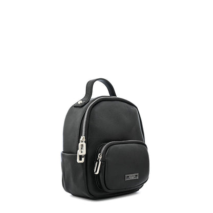 Leina small black backpack