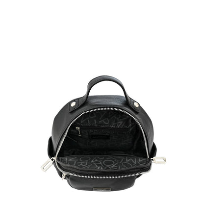 Leina small black backpack