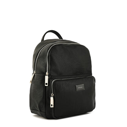 Brigit large textured black backpack