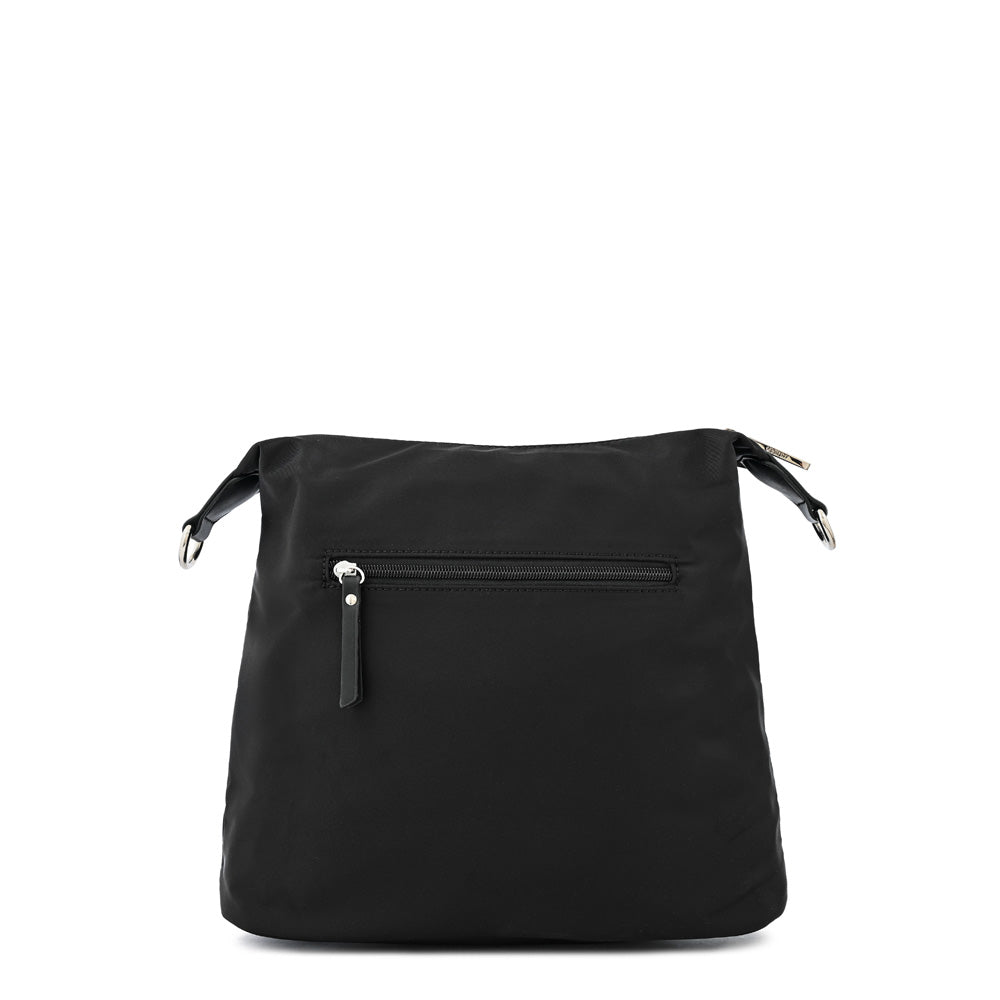 Large black brigit shoulder bag