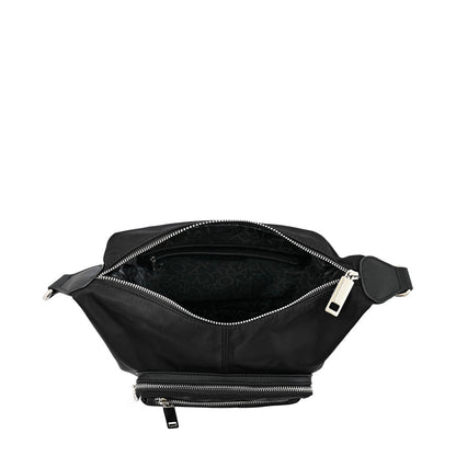 Large black brigit shoulder bag