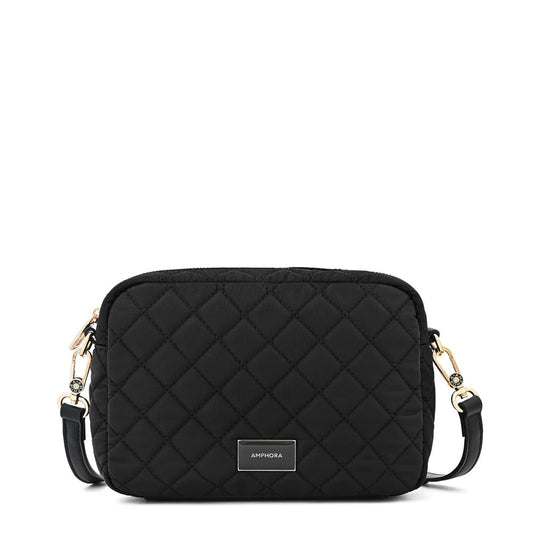 Bugi medium black crossbody wallet