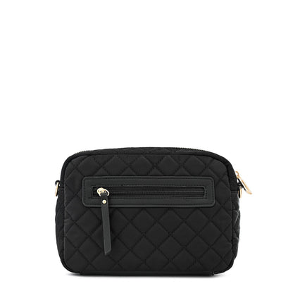 Bugi medium black crossbody wallet