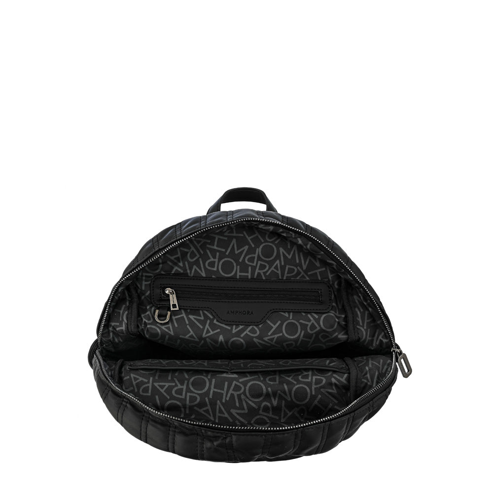 Madeleine medium black backpack