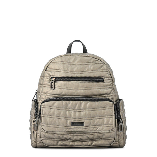 Dark Silver Madeleine Medium Backpack