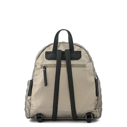 Dark Silver Madeleine Medium Backpack