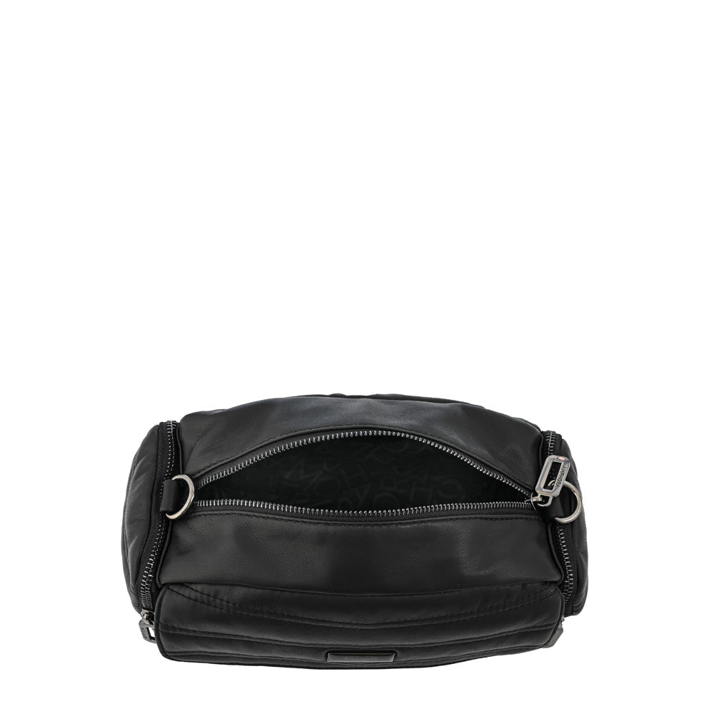 Madeleine medium black crossbody bag