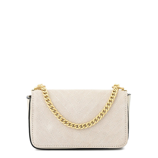Small off-white molly crossbody bag with lid