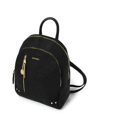 Catriel Black Medium Backpack