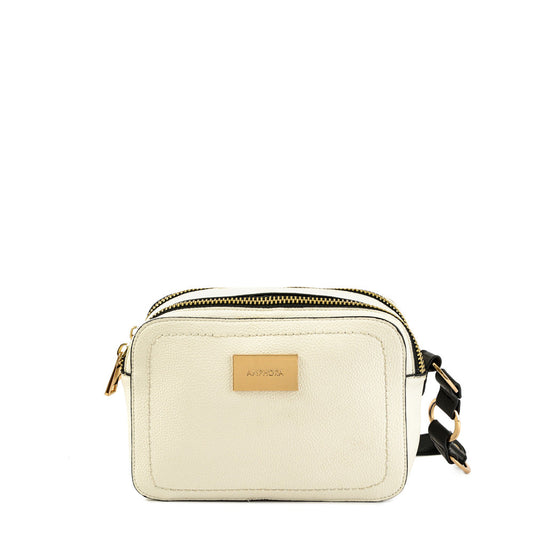 White keyden medium crossbody wallet