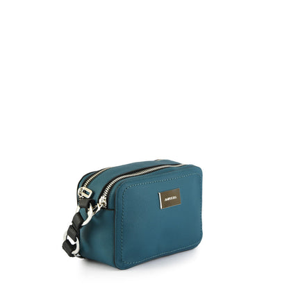 Medium keyden petrol crossbody wallet
