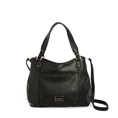 Wallet Two Handles Three divisions Belilla Black