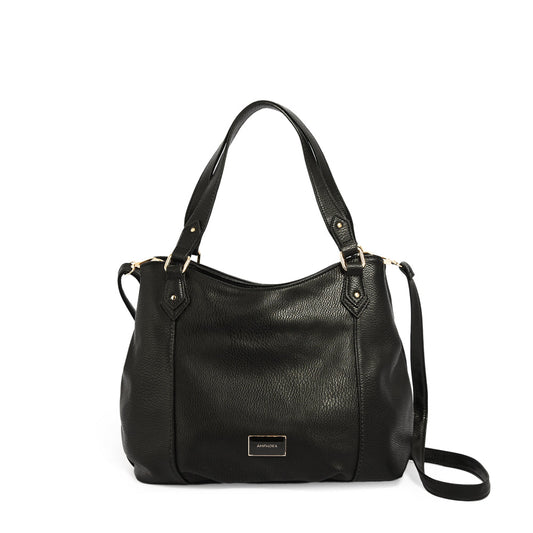 Wallet Two Handles Three divisions Belilla Black