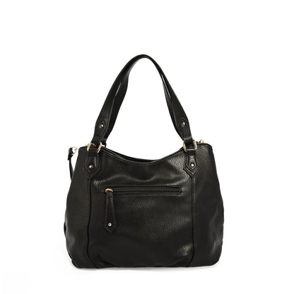 Wallet Two Handles Three divisions Belilla Black