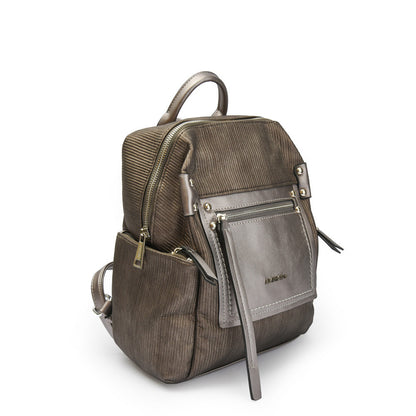 Amparos Silver Medium Backpack