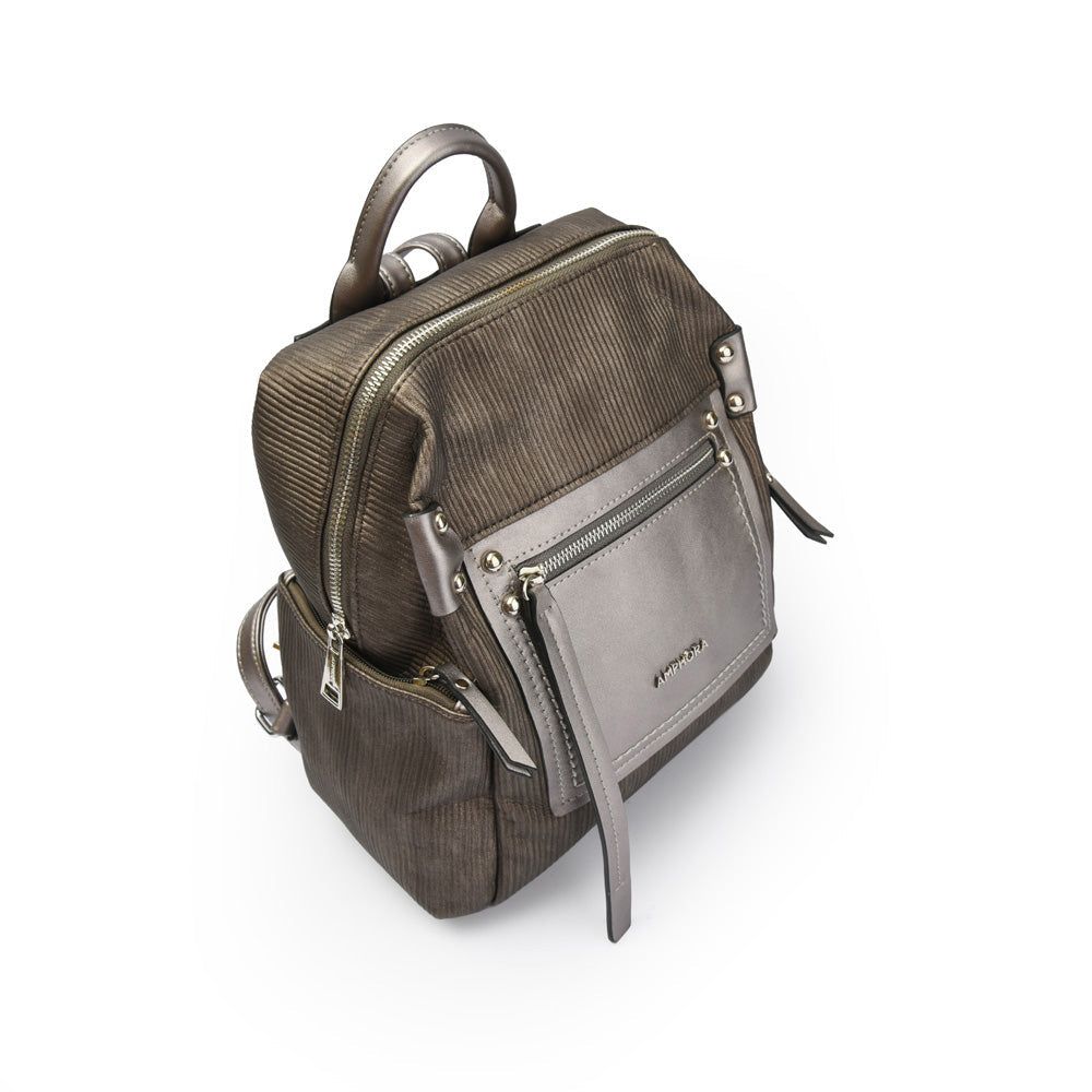 Amparos Silver Medium Backpack